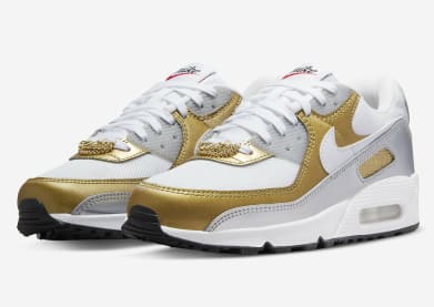 Nike Air Max 90 Metallic Gold Foto 1