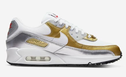 Nike Air Max 90 Metallic Gold Foto 3