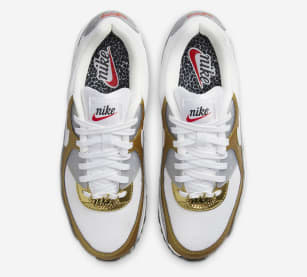 Nike Air Max 90 Metallic Gold Foto 4