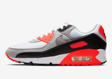 De Nike Air Max 90 "Infrared" dropt op 9 November in alle maten