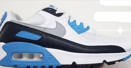 Eerste foto's van de Air Max 90 OG Infrared en Laser Blue