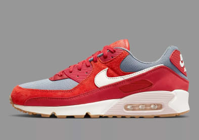 Nike Air Max 90 Premium Gym Red Foto 3