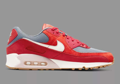 Nike Air Max 90 Premium Gym Red Foto 4