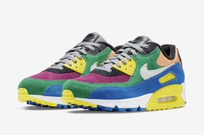 De officiële foto's van de Nike Air Max 90 QS "Viotech 2.0"