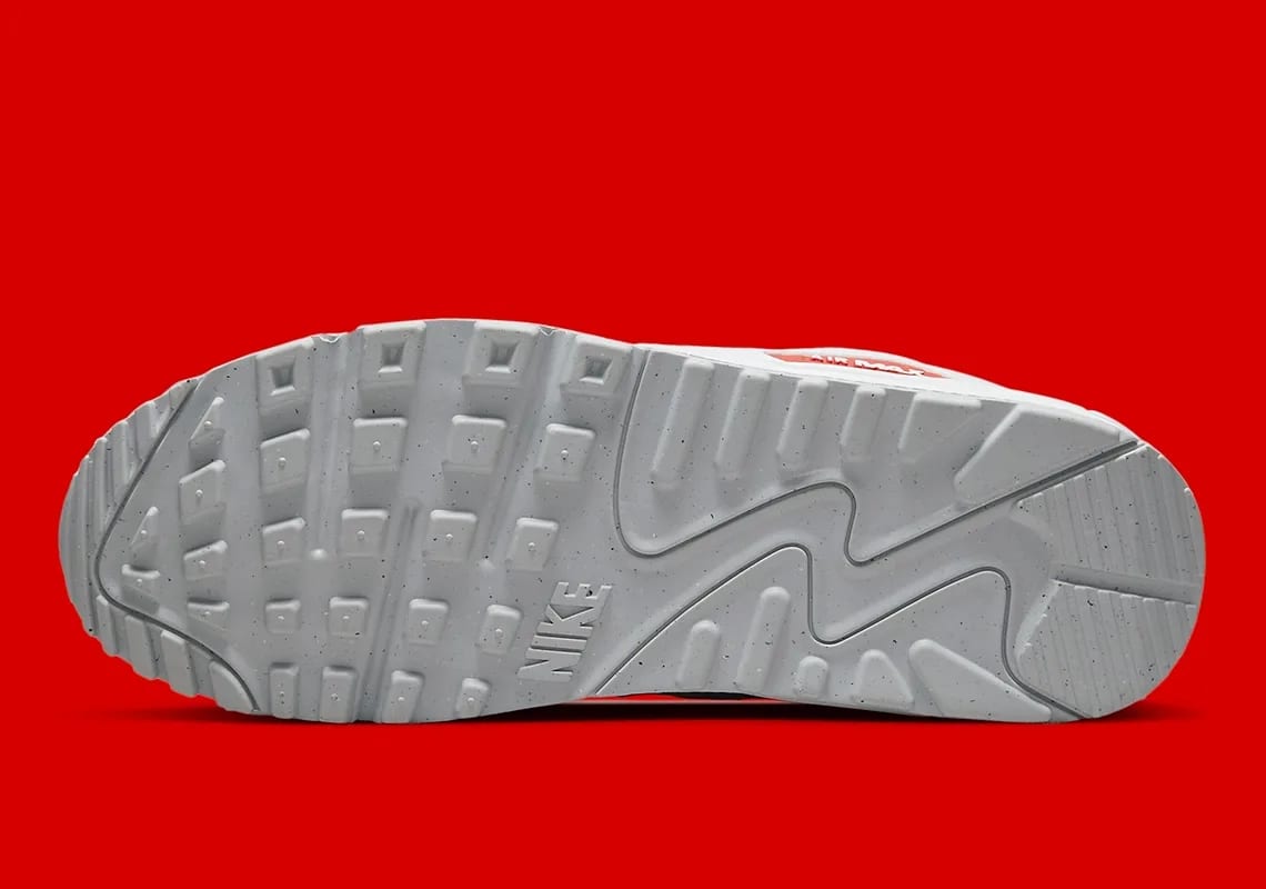 Nike Air Max 90 Red White Foto 6