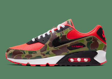 De officiële foto's van de Nike Air Max 90 “Reverse Duck Camo” zijn binnen!