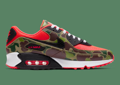 De officiële foto's van de Nike Air Max 90 “Reverse Duck Camo” zijn binnen!