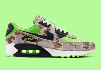 First Look: De Nike Air Max 90 SP "Ghost Green Duck Camo"