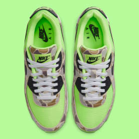 First Look: De Nike Air Max 90 SP "Ghost Green Duck Camo"