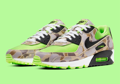 First Look: De Nike Air Max 90 SP "Ghost Green Duck Camo"