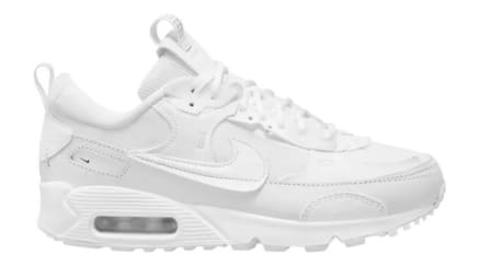 Nike Air Max 90 Scrap Triple White Foto 1