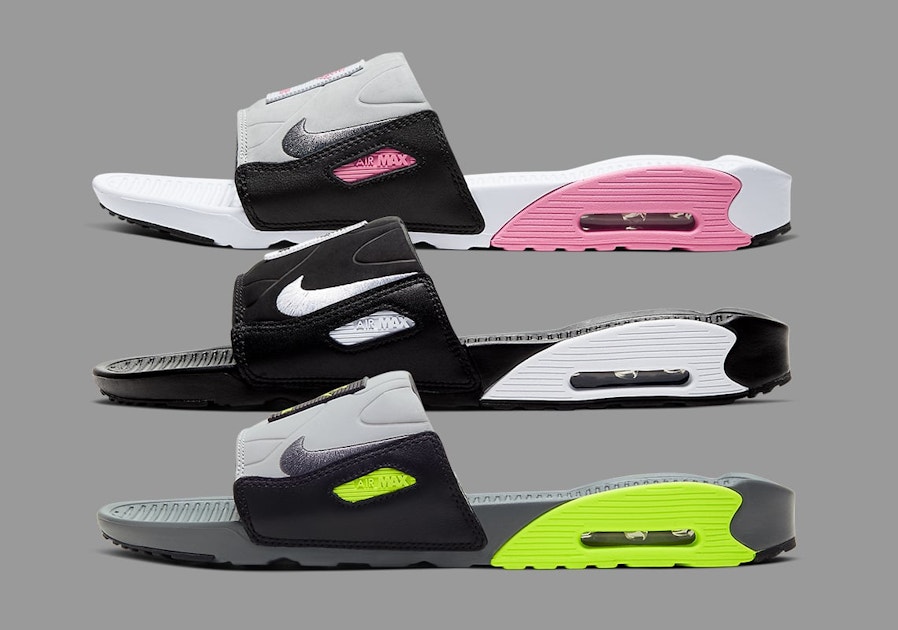 Plakken tweeling ontploffing Het moet niet gekker worden: Nike Air Max 90 Slippers! | Sneaker Squad
