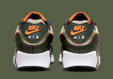 Nike Air Max 90 Tan Olive Orange Foto 5