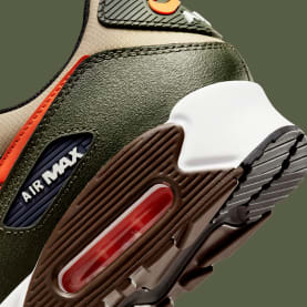 Nike Air Max 90 Tan Olive Orange Foto 8