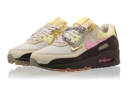 Nike voegt een Cubaanse schakelarmband toe aan deze Air Max 90 "Velvet Brown"