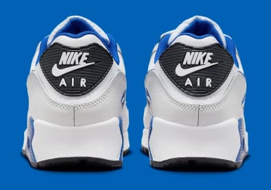 Nike Air Max 90 White Black Blue Foto 5