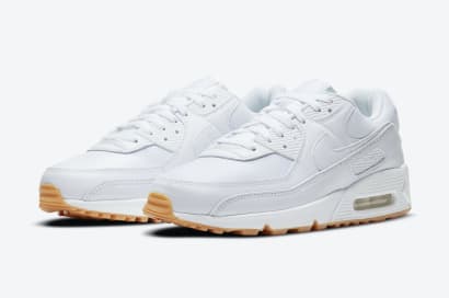 Sneaker customizers opgelet, deze Nike Air Max 90 White Gum is onderweg