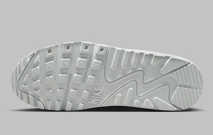 Nike Air Max 90 White Silver Foto 6