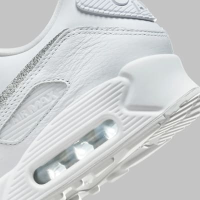 Nike Air Max 90 White Silver Foto 7