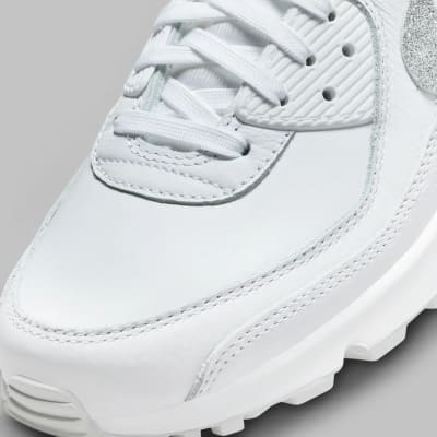 Nike Air Max 90 White Silver Foto 8