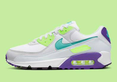 Nike Air Max 90 White Volt Foto 1