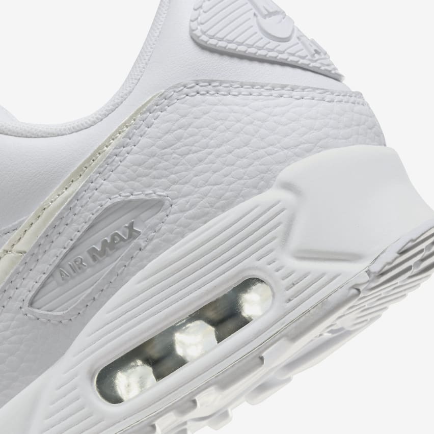 Nike Air Max 90 Wmns White Metallic Silver Foto 7