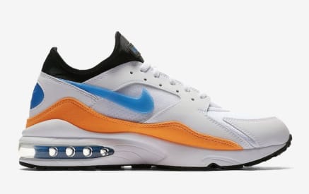 Coming in hot: Nike Air Max 93 Blue Nebula Total Orange