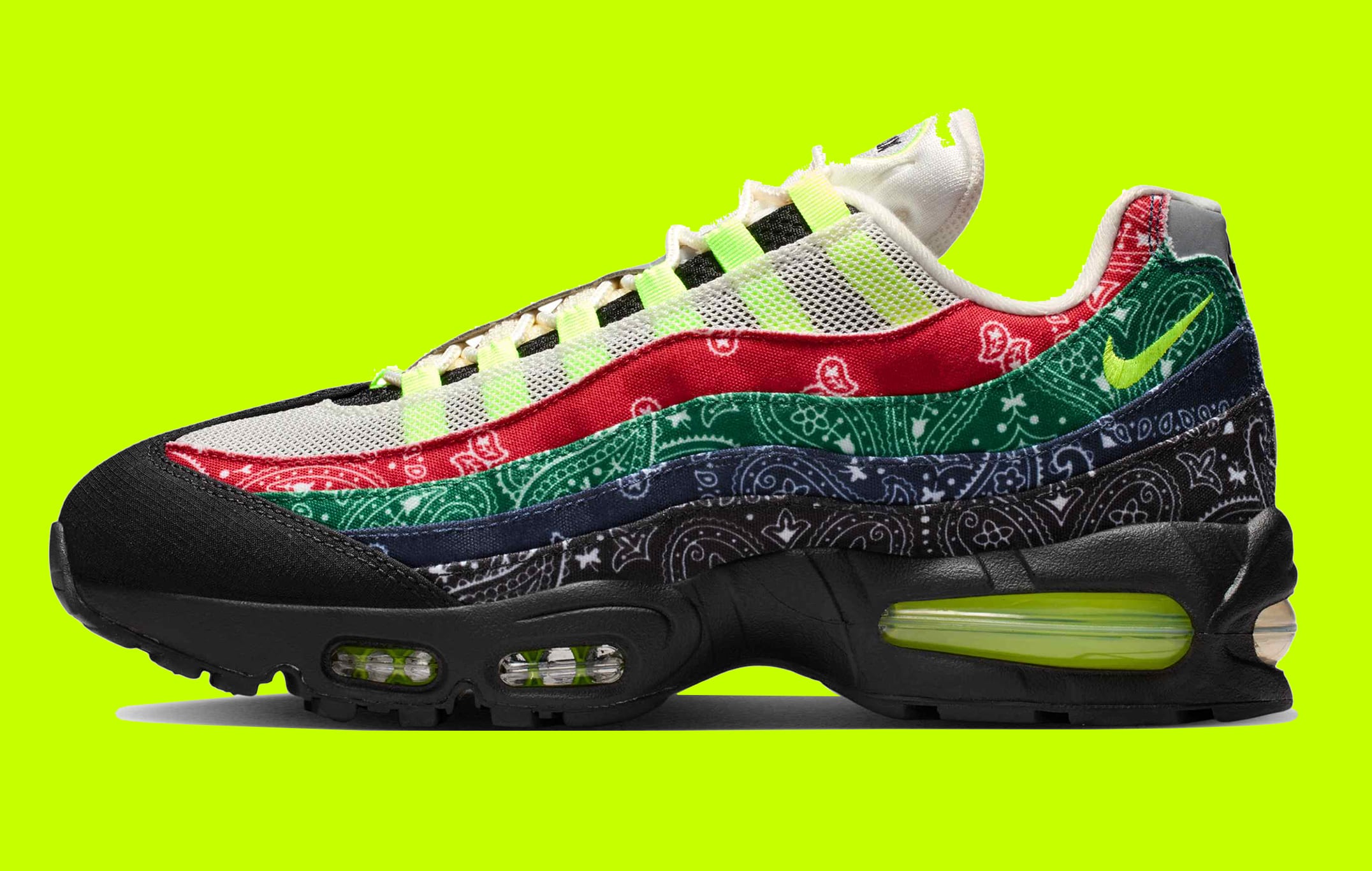 Nike Air Max 95 Big Bubble Paisley Bandana