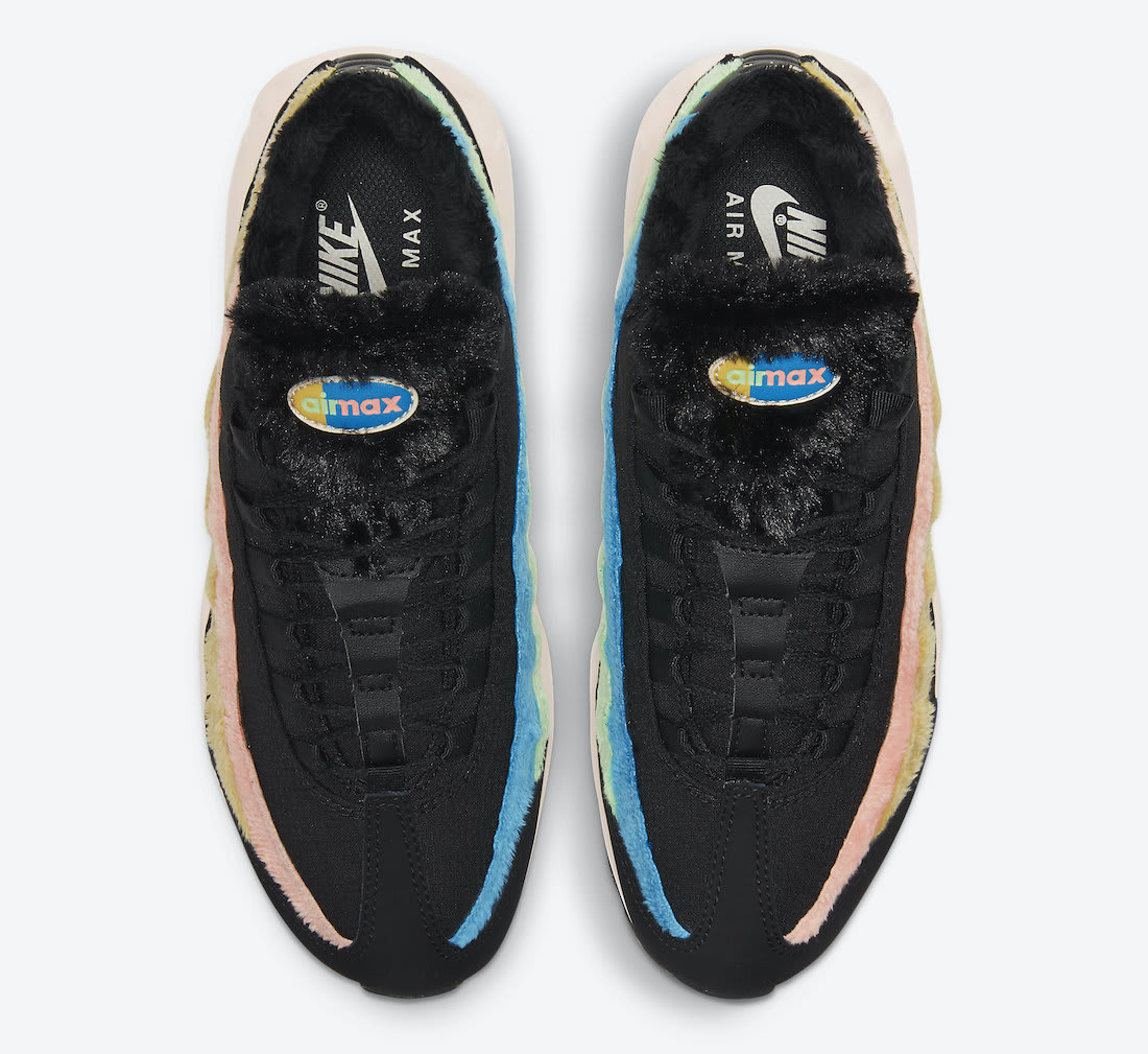 Nike voorziet deze upcoming Air Max 95 van diverse zachte furry materialen
