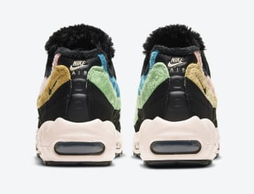 Nike voorziet deze upcoming Air Max 95 van diverse zachte furry materialen