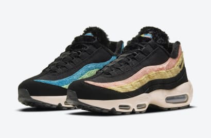 Nike voorziet deze upcoming Air Max 95 van diverse zachte furry materialen