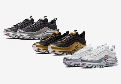 Nike komt op 9 November met Nike Air max 97 "B-Sides Metallic Pack"