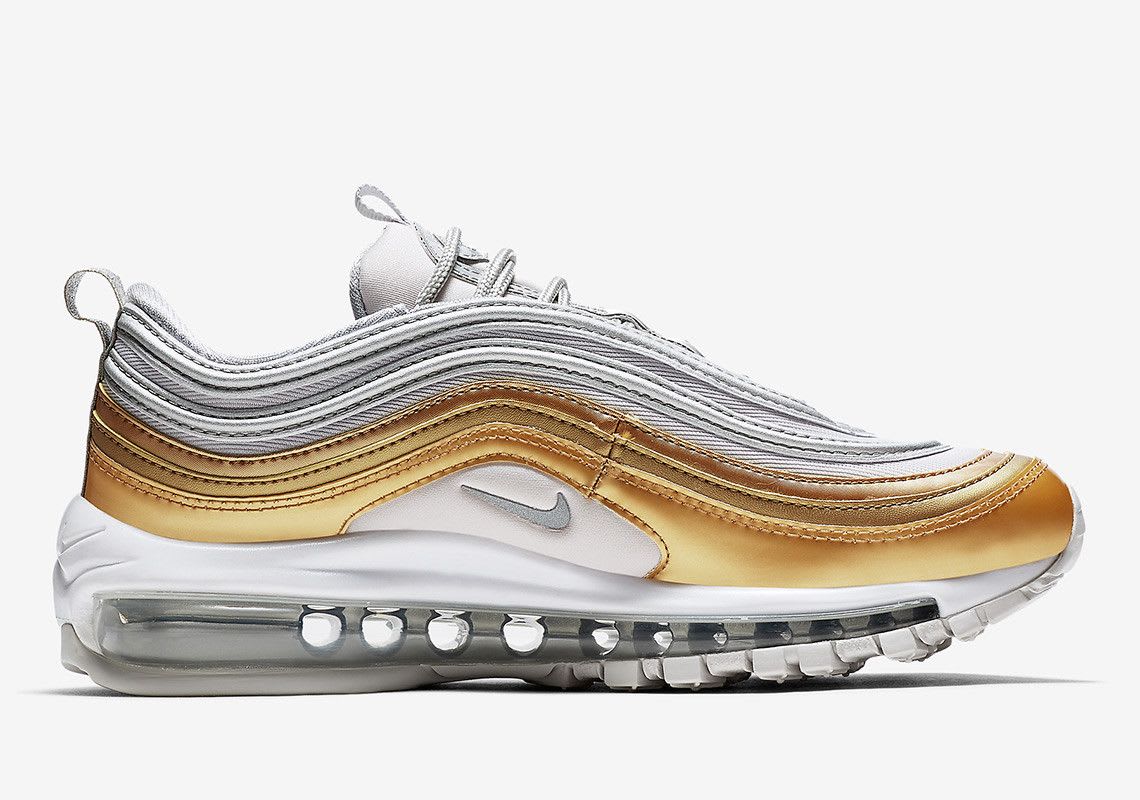 Nike Air Max 97 WMNS "Metallic Gold" pack release-informatie