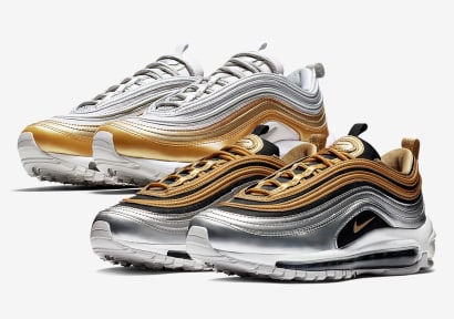 Nike Air Max 97 WMNS "Metallic Gold" pack release-informatie 