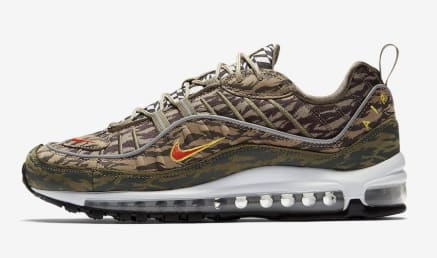 De Nike Air Max 98 All Over Print Camo Is Onderweg