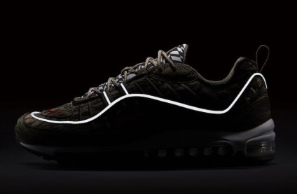 De Nike Air Max 98 All Over Print Camo Is Onderweg