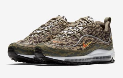 De Nike Air Max 98 All Over Print Camo Is Onderweg