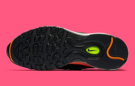 Knallende Neon op deze Nike Air Max 98 "Highlighter"