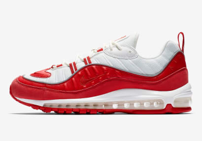 Nike komt binnenkort met de Nike Air Max 98 "University Red"