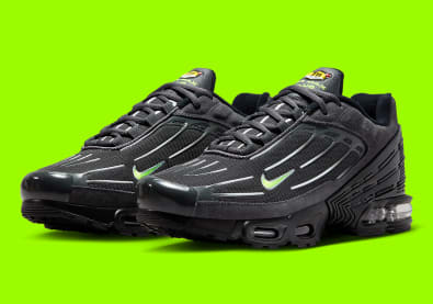 Nike Air Max Plus 3 Black Suede Foto 1