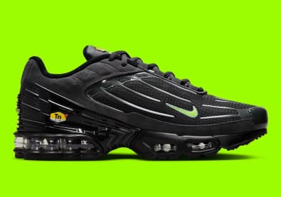 Nike Air Max Plus 3 Black Suede Foto 3