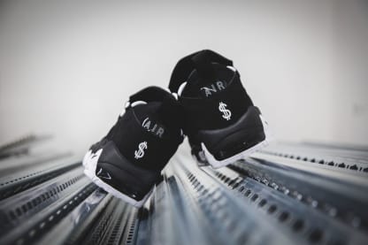 Nike Air More Money Black White