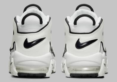 Nike Air More Uptempo White Black Foto 5