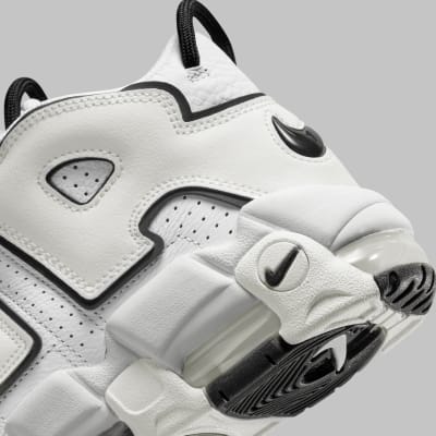 Nike Air More Uptempo White Black Foto 8