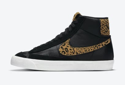 Fans van luipaardprints opgelet, deze Nike Blazer Mid "Leopard" dropt binnenkort