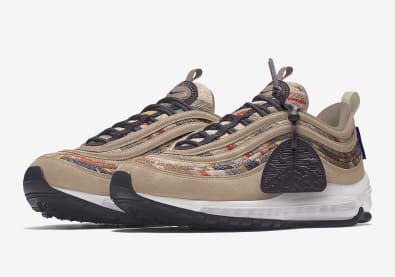 De Pendleton Wol optie is binnenkort weer beschikbaar op de Air Force 1 en Air Max 97