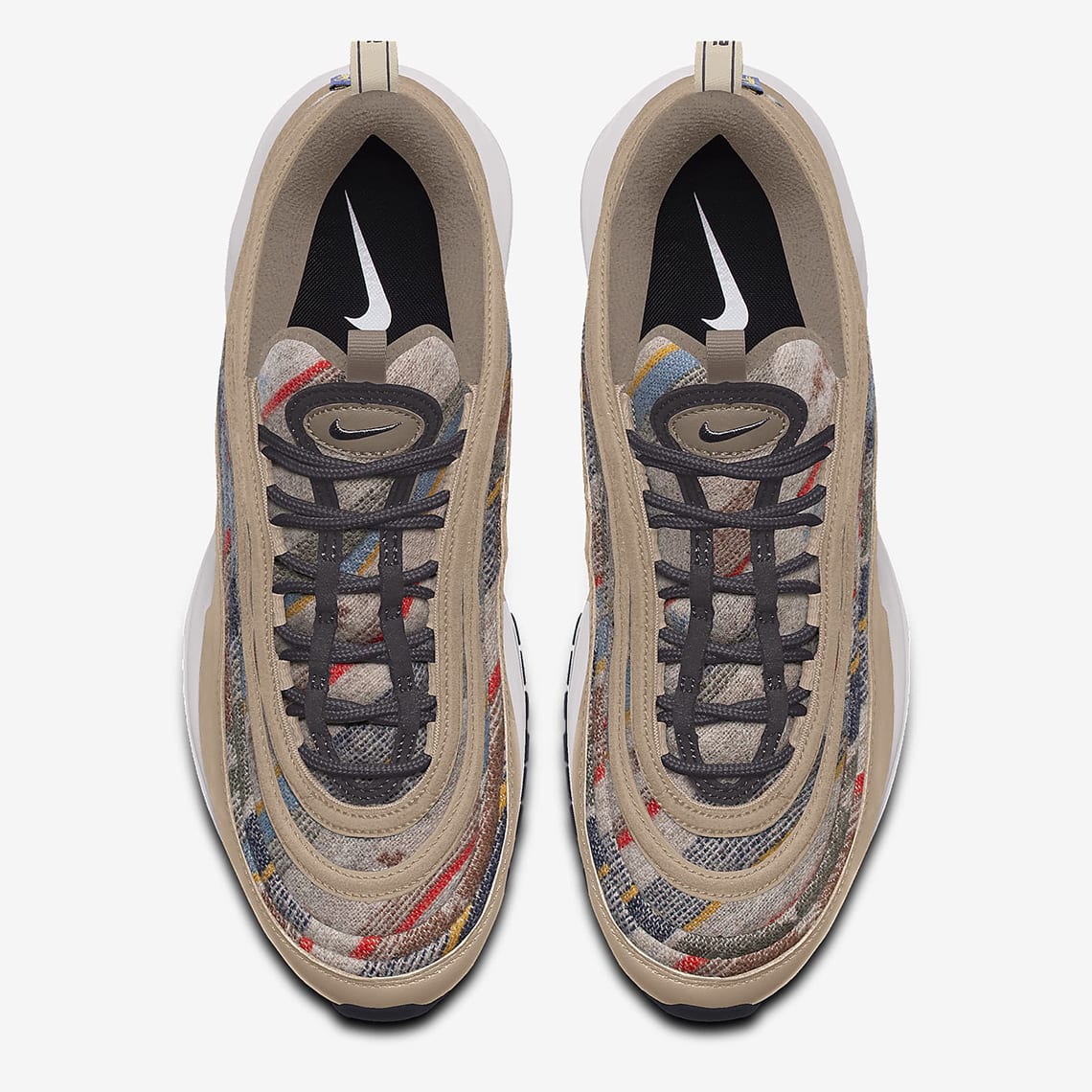 De Pendleton Wol optie is binnenkort weer beschikbaar op de Air Force 1 en Air Max 97