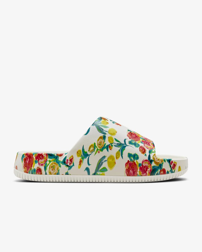 Nike Calm Slippers Floral Sail Foto 2