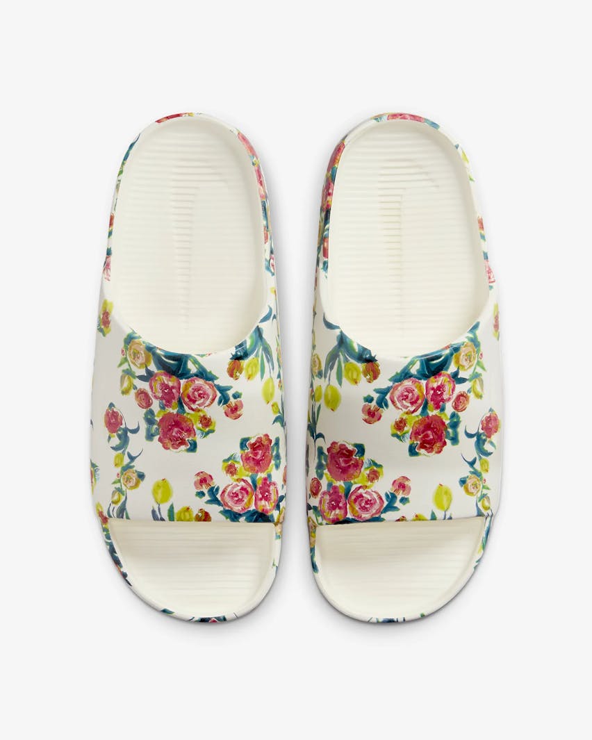 Nike Calm Slippers Floral Sail Foto 3