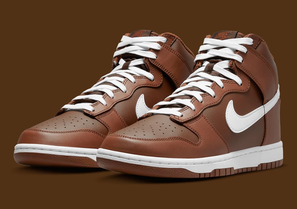 Nike Dunk High Chocolate Foto 1